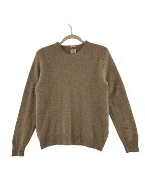 Article 365 Cashmere Sweater Women’s Size Medium Tan V-Neck Pullover Knit